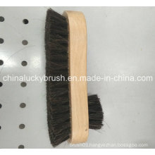 Wooden Base Horse Hair Shoe Cleaning Brush (YY-482)
